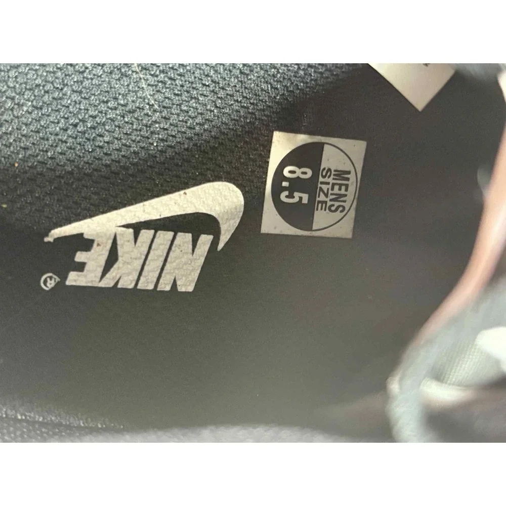 Nike Air Force 1 Low '07 Black White Gum Men size 8.5